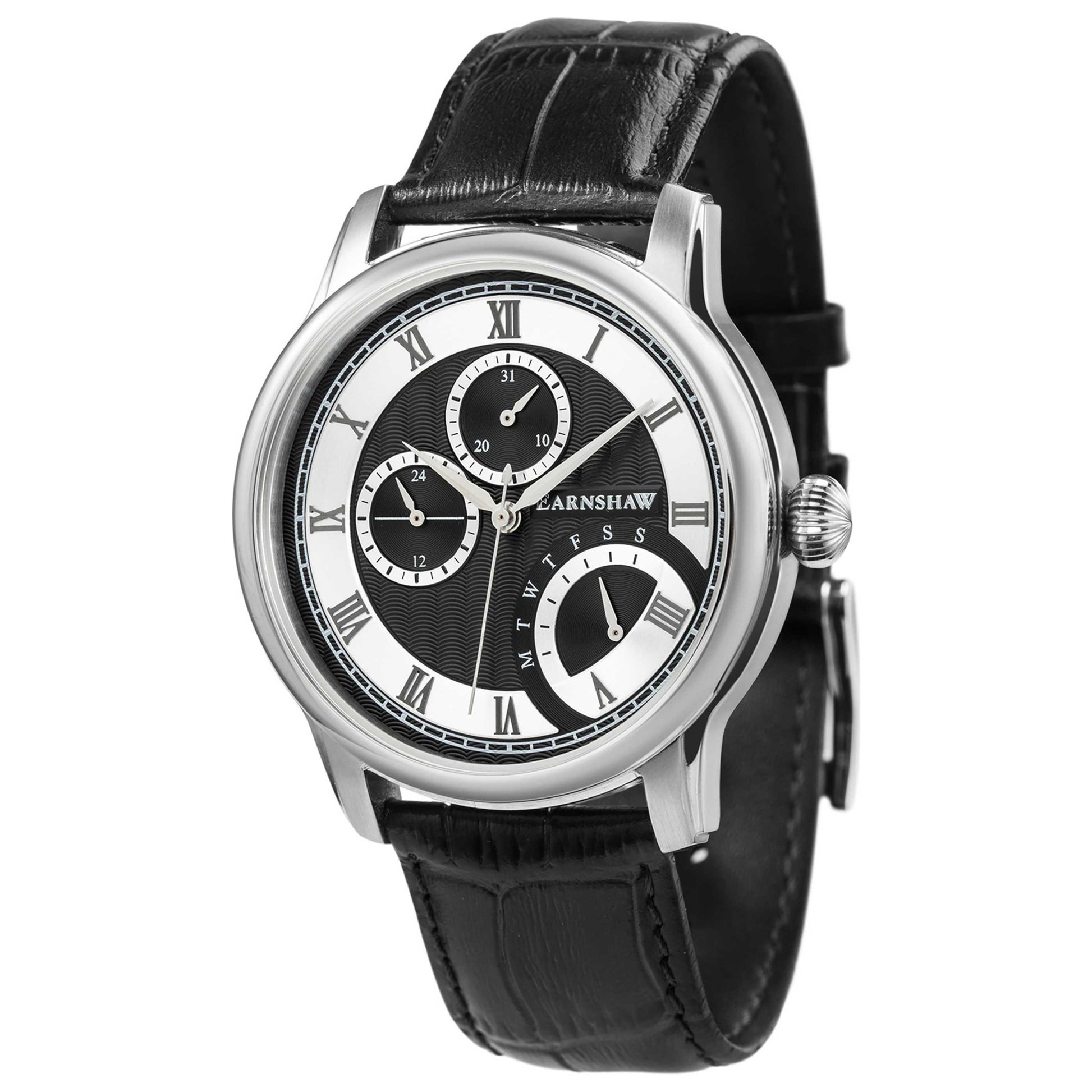 Front view of Thomas Earnshaw Longitude Men's Quartz Watch ES-8104-01