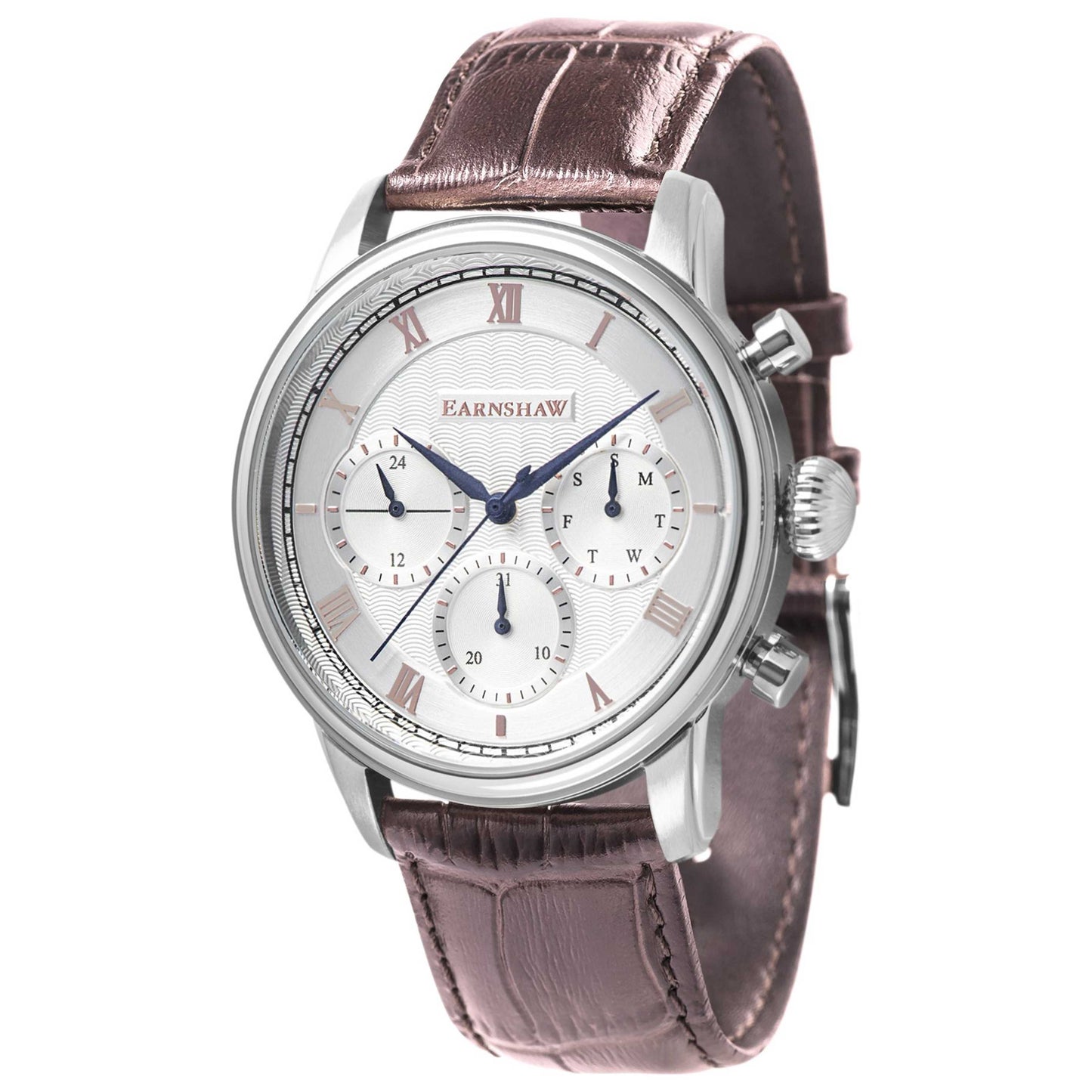Front view of Thomas Earnshaw Longitude Men's Quartz Watch ES-8105-02
