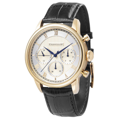 Front view of Thomas Earnshaw Longitude Men's Quartz Watch ES-8105-03