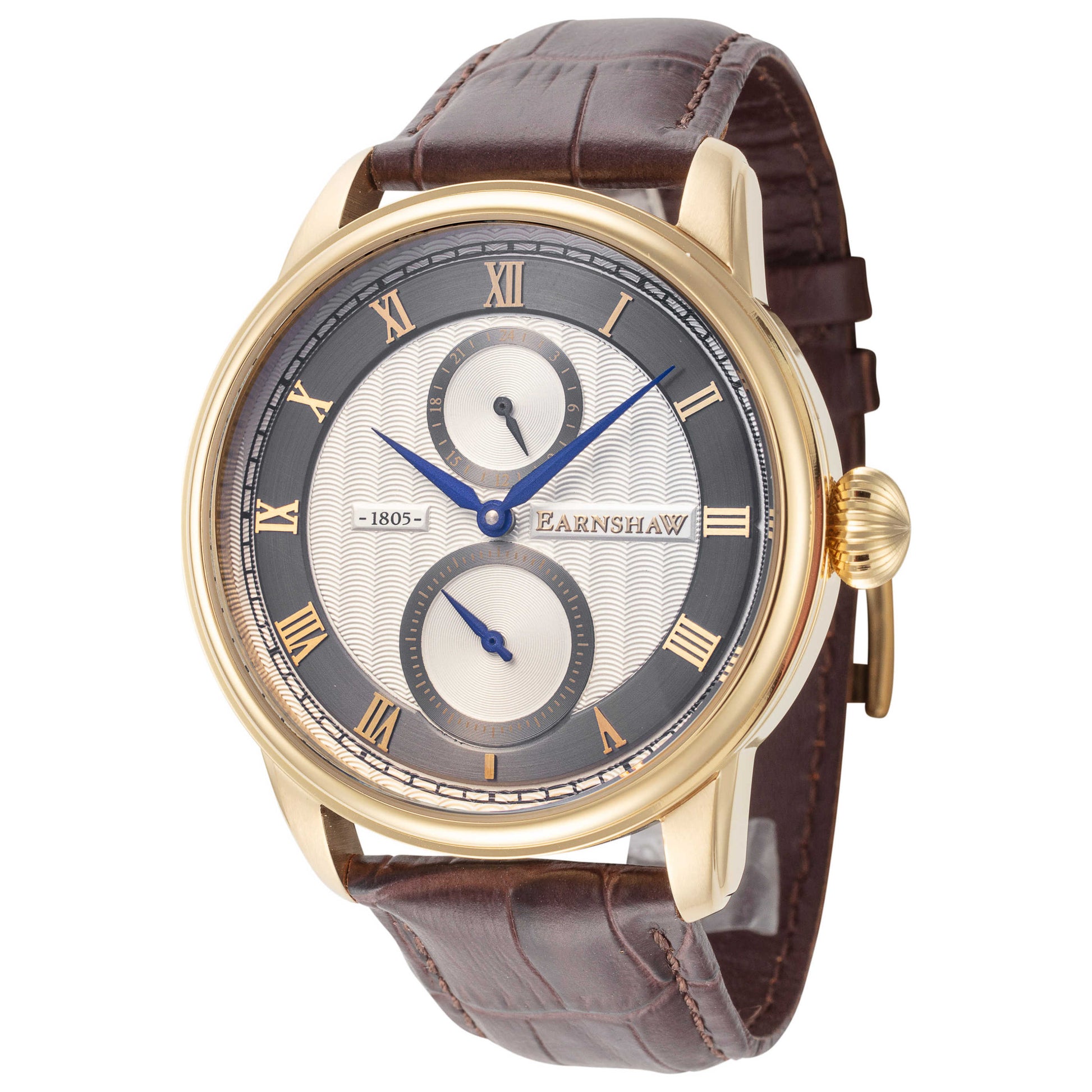 Front view of Thomas Earnshaw Longitude Men's Quartz Watch ES-8106-05