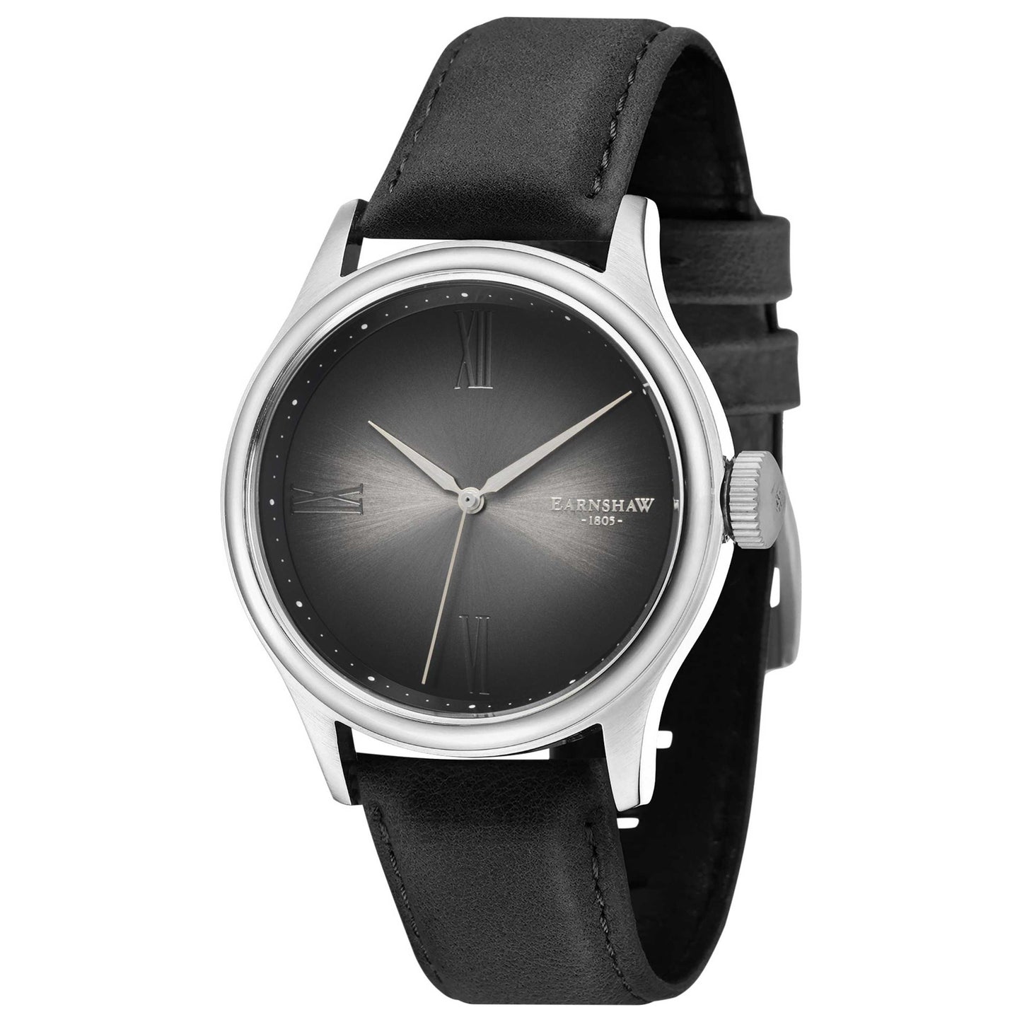 Front view of Thomas Earnshaw Bauer Fumee Men's Quartz Watch ES-8107-01