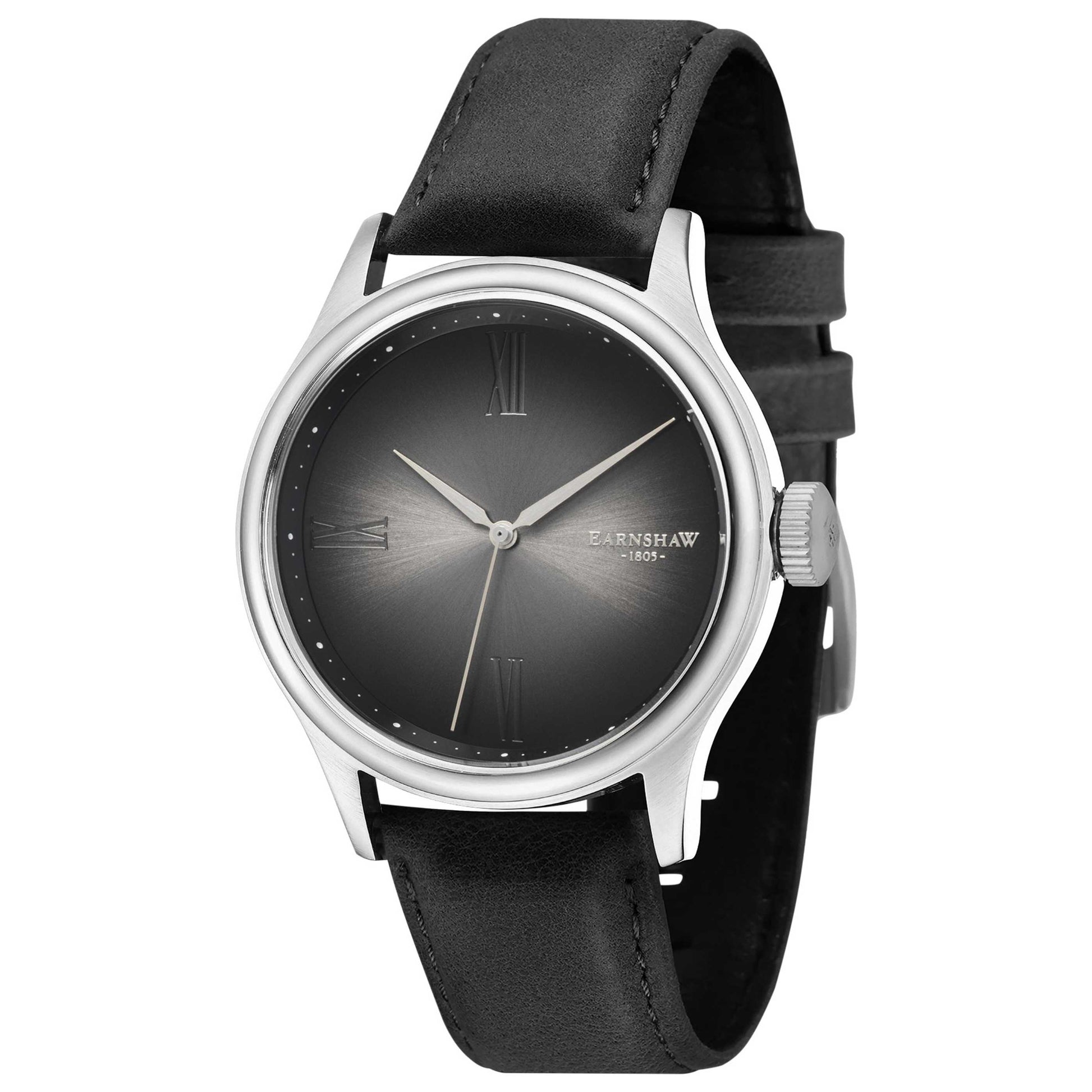 Front view of Thomas Earnshaw Bauer Fumee Men's Quartz Watch ES-8107-01
