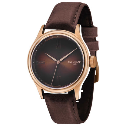 Front view of Thomas Earnshaw Bauer Fumee Men's Quartz Watch ES-8107-04