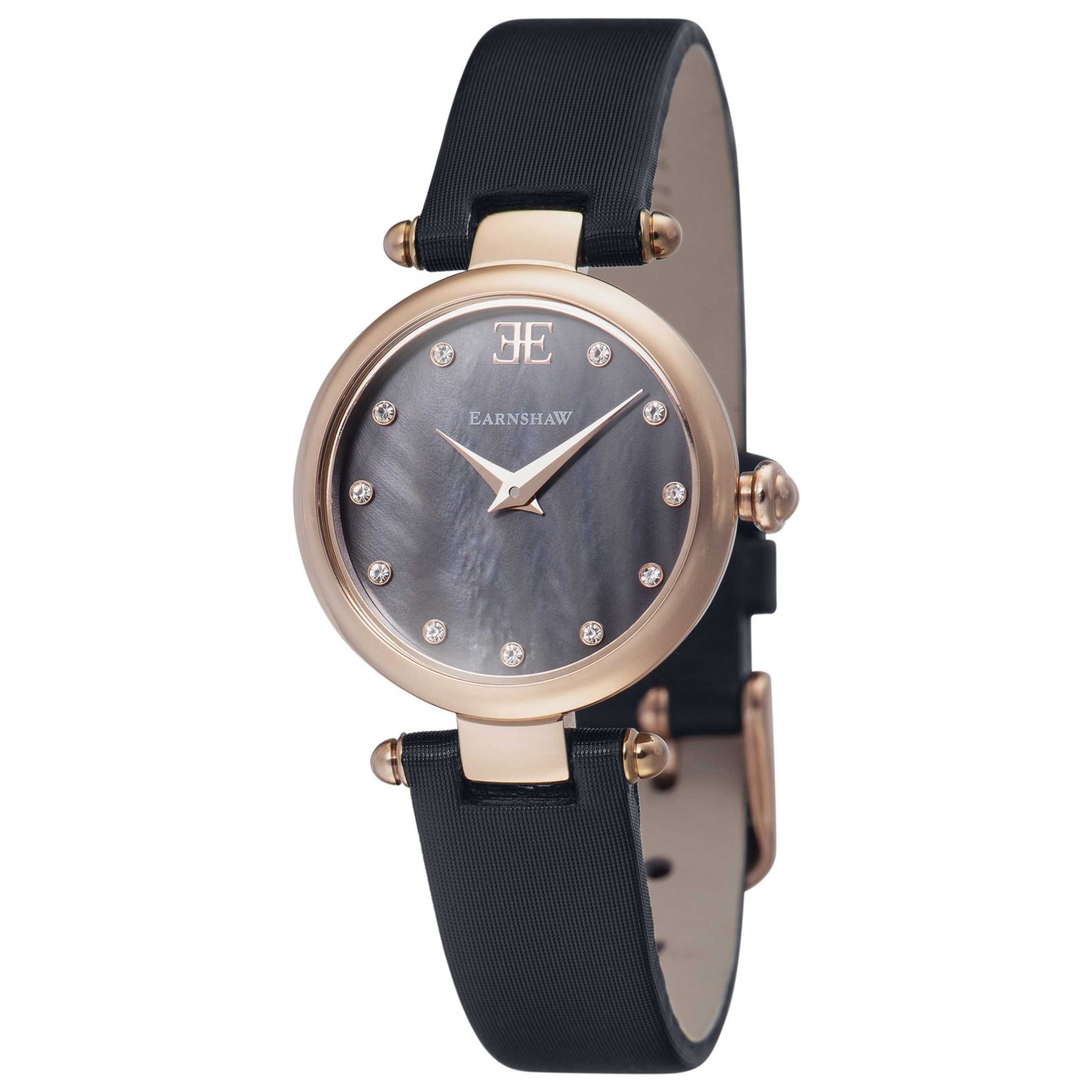 Front view of Thomas Earnshaw Lady Chalotte Women's Quartz Watch ES-8108-02