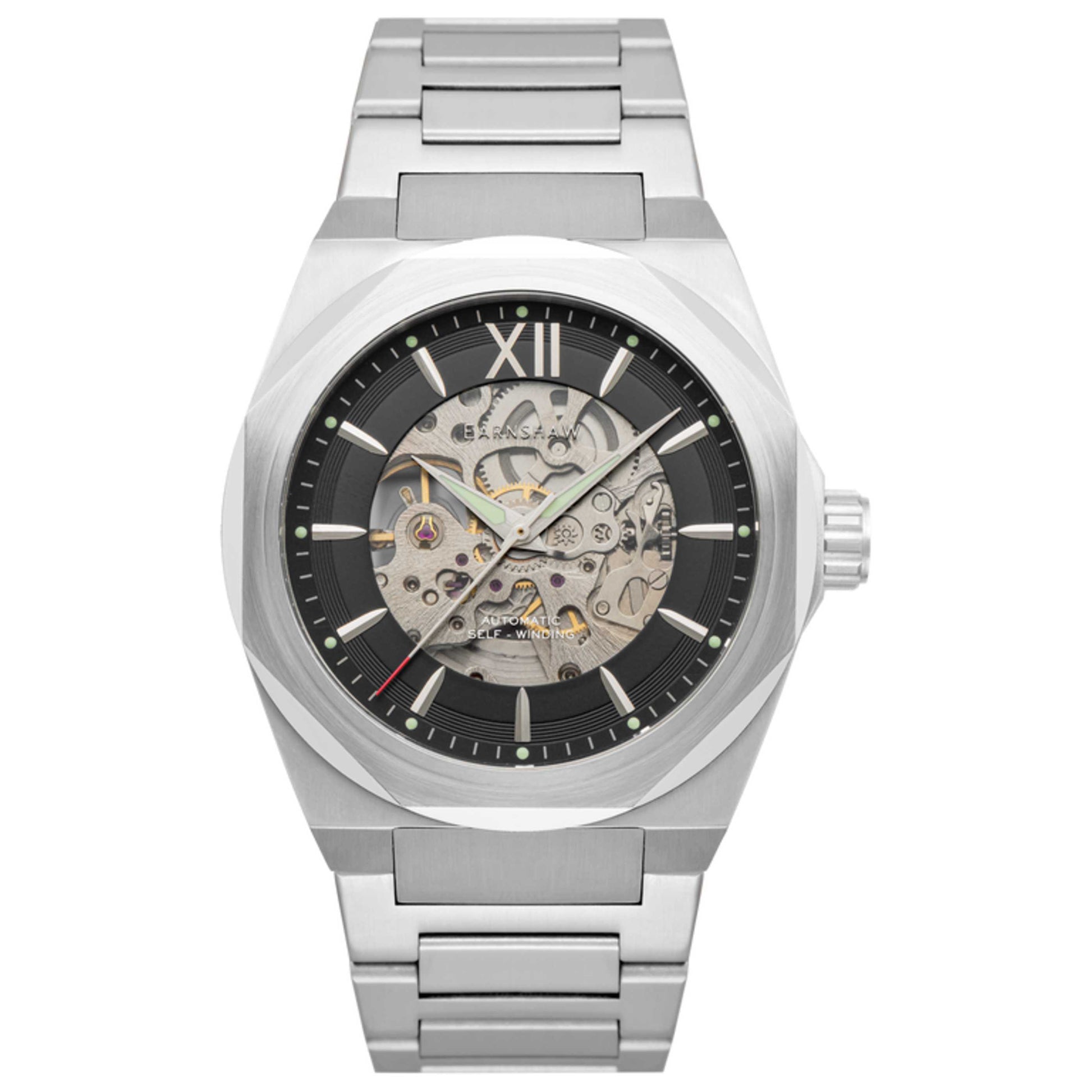 Front view of Thomas Earnshaw Drake Men's Automatic Watch ES-8142-22