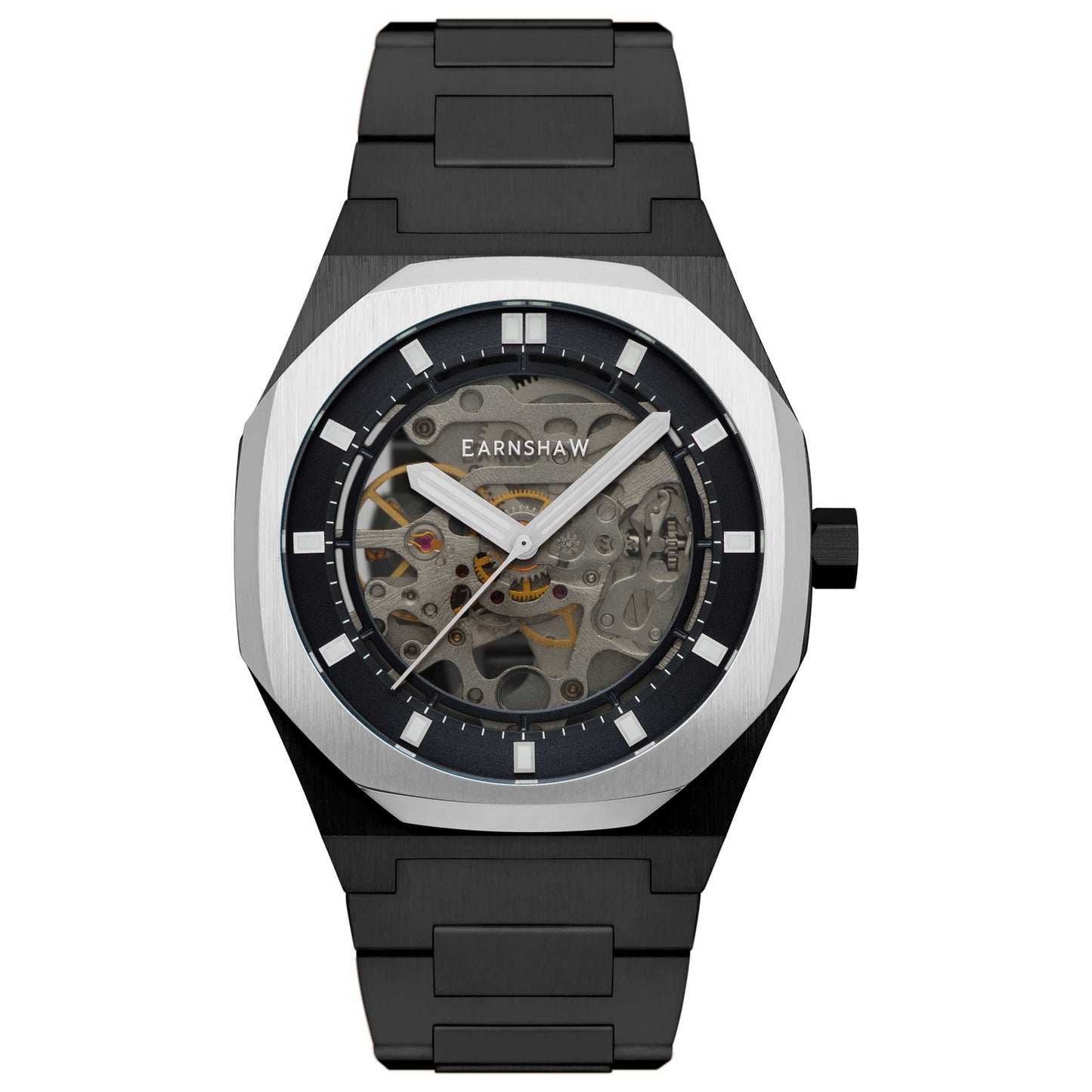 Front view of Thomas Earnshaw Drake Men's Automatic Watch ES-8142-66
