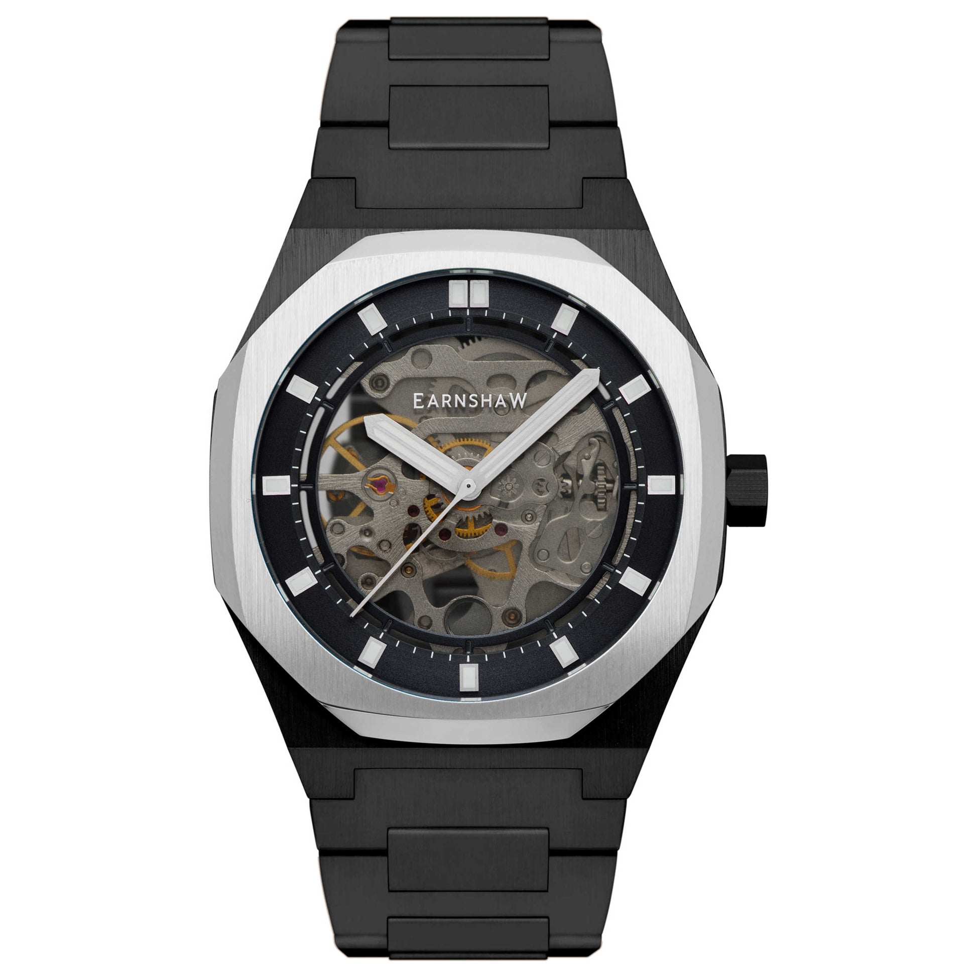 Front view of Thomas Earnshaw Drake Men's Automatic Watch ES-8142-66