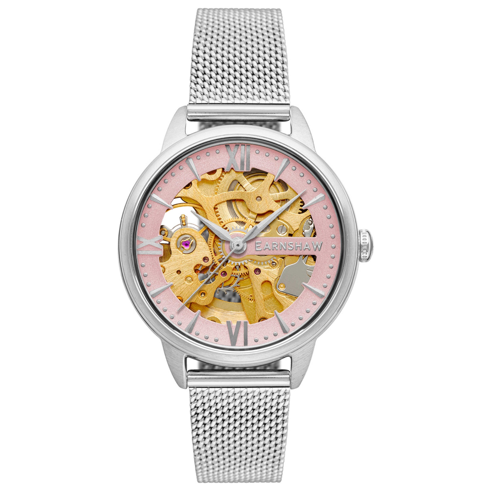 Front view of Thomas Earnshaw Anning Women's Automatic Watch ES-8150-22