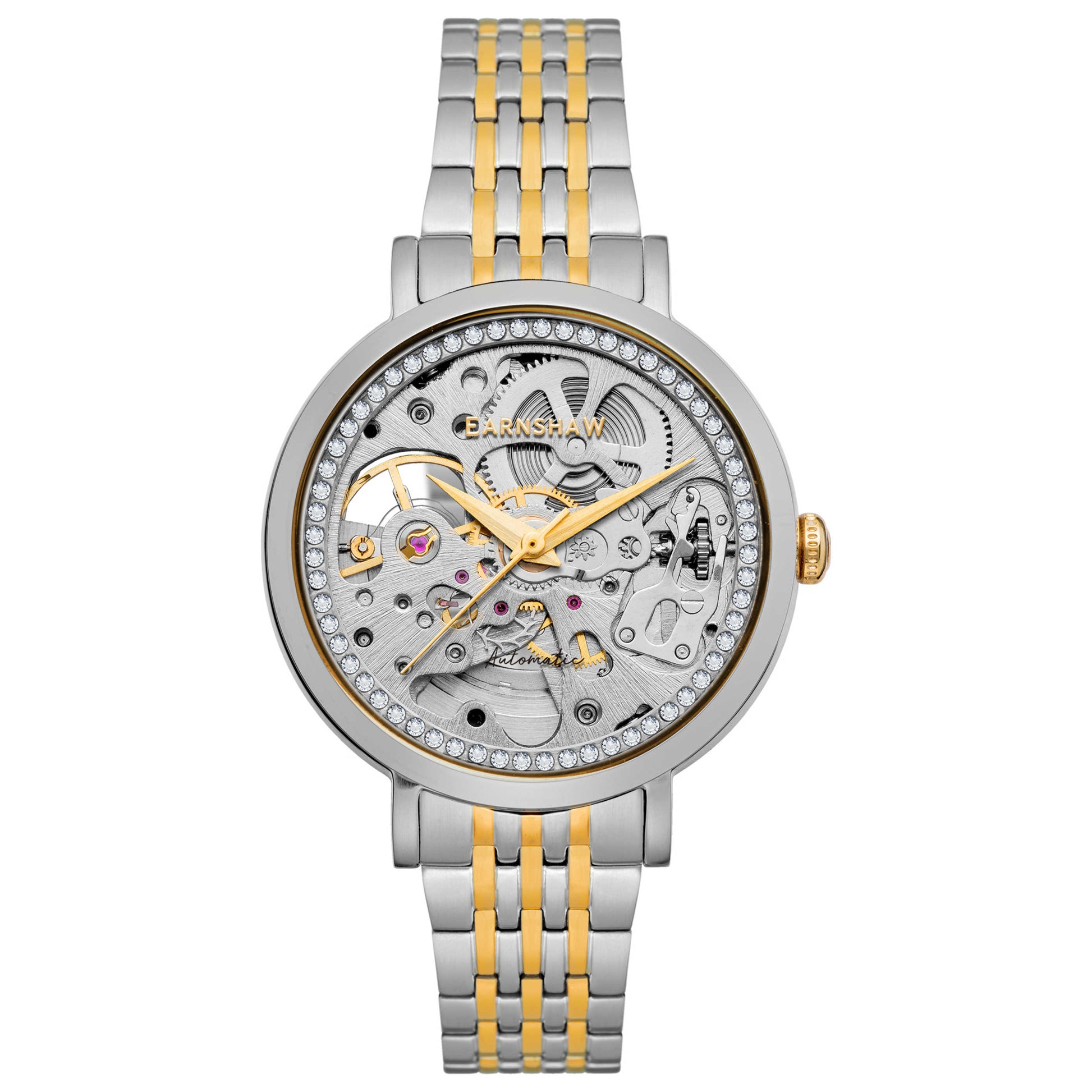 Front view of Thomas Earnshaw Nightingale Women's Automatic Watch ES-8156-44