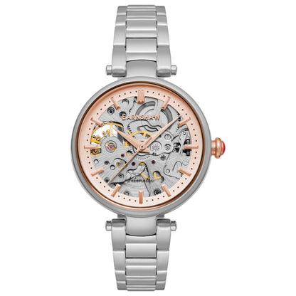 Front view of Thomas Earnshaw Charlotte Women's Automatic Watch ES-8160-66