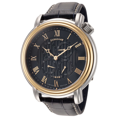 Front view of Thomas Earnshaw Longcase Inman Men's Quartz Watch ES-8168-02