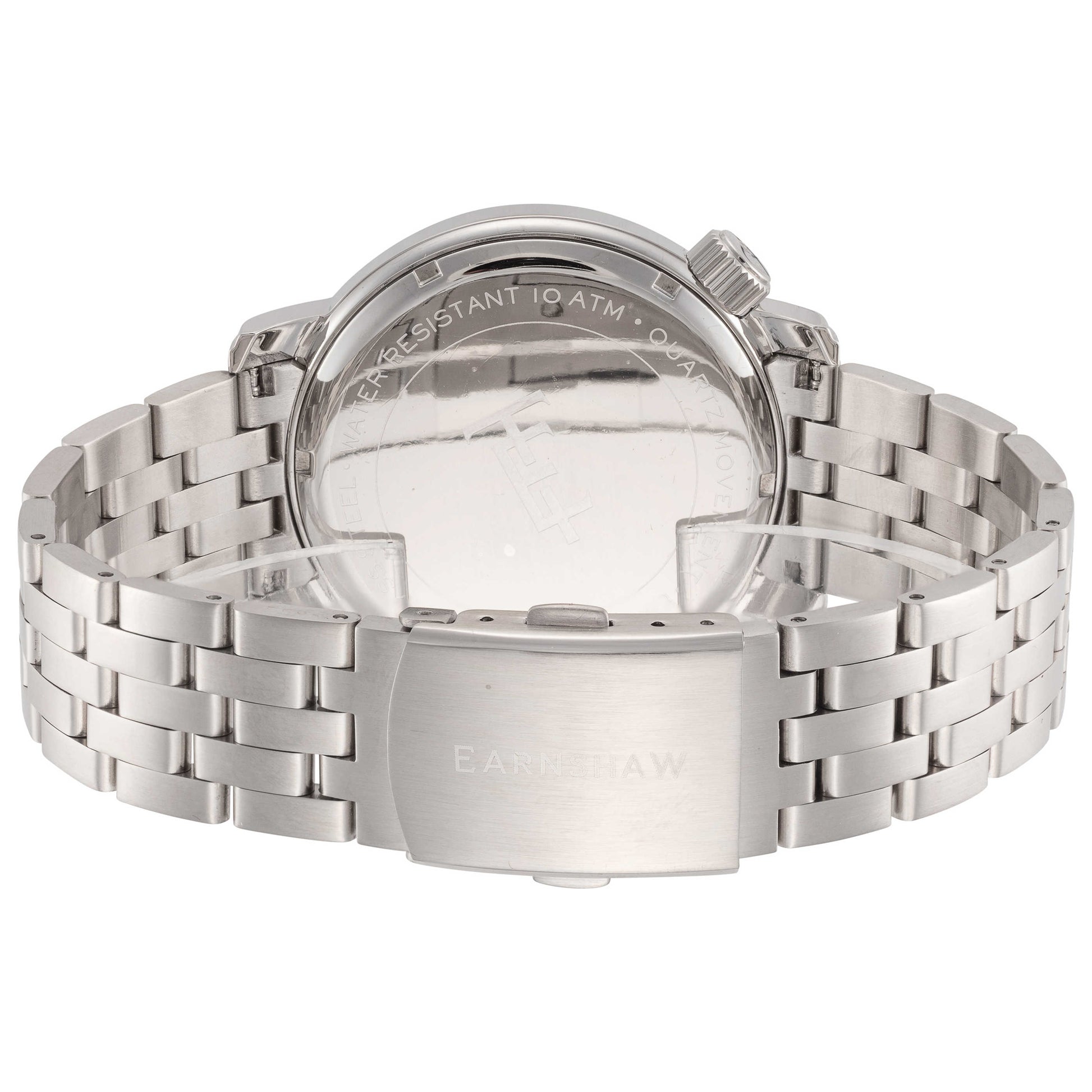 Back view of Thomas Earnshaw Longcase Inman Men's Quartz Watch ES-8168-11