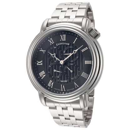 Front view of Thomas Earnshaw Longcase Inman Men's Quartz Watch ES-8168-11