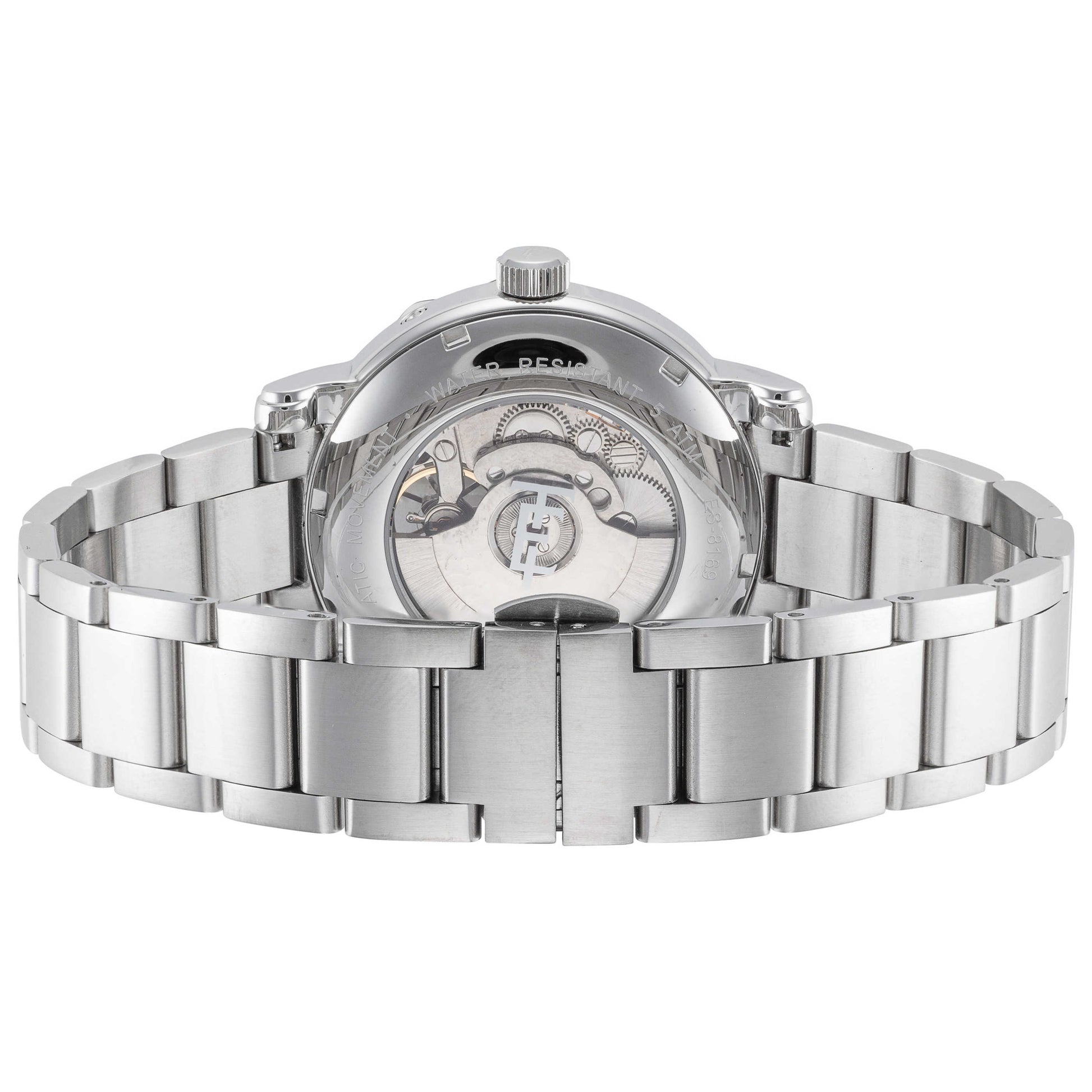 Back view of Thomas Earnshaw Longcase Men's Automatic Watch ES-8169-11