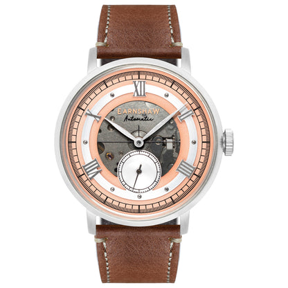 Front view of Thomas Earnshaw Cornwall Men's Automatic Watch ES-8170-04