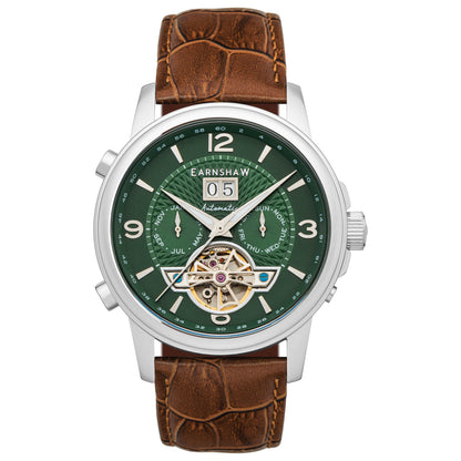 Front view of Thomas Earnshaw Marylebone Men's Automatic Watch ES-8177-02
