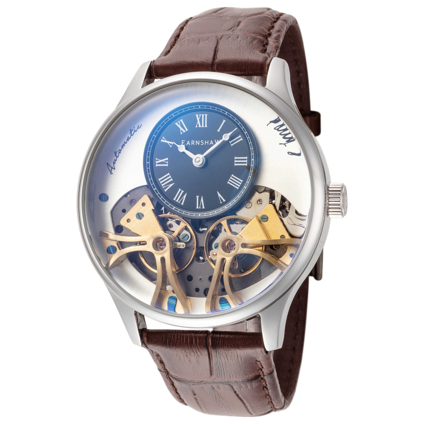 Front view of Thomas Earnshaw Scientists Men's Automatic Watch ES-8179-03