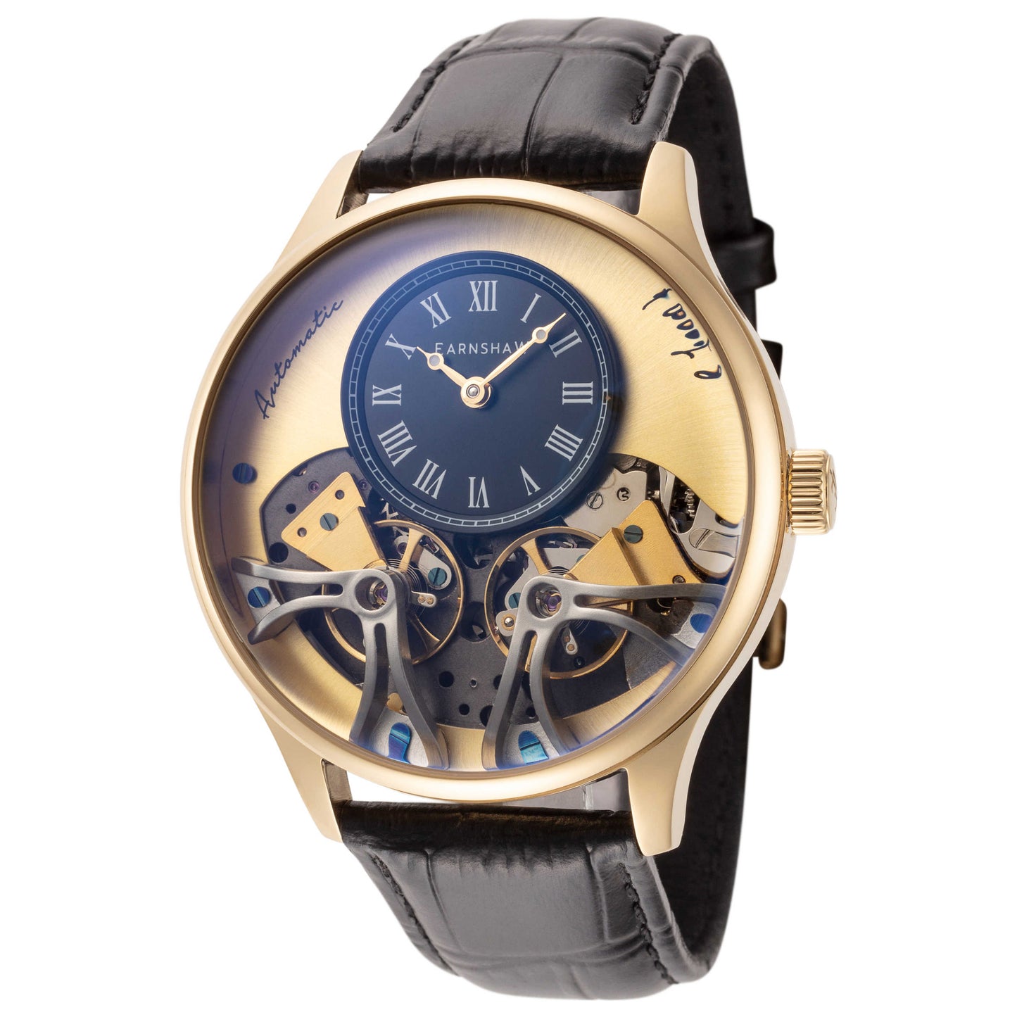 Front view of Thomas Earnshaw Scientists Men's Automatic Watch ES-8179-05