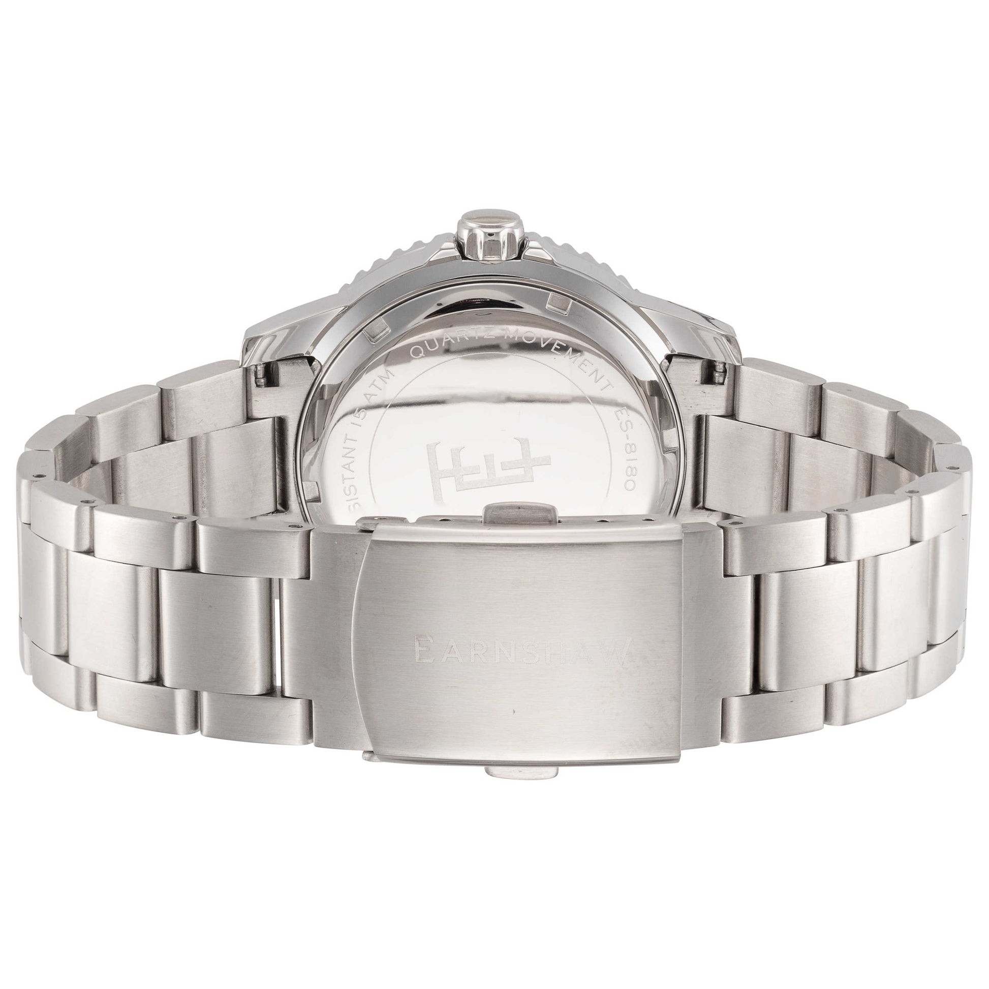 Back view of Thomas Earnshaw Admiral Harvey Men's Quartz Watch ES-8180-11