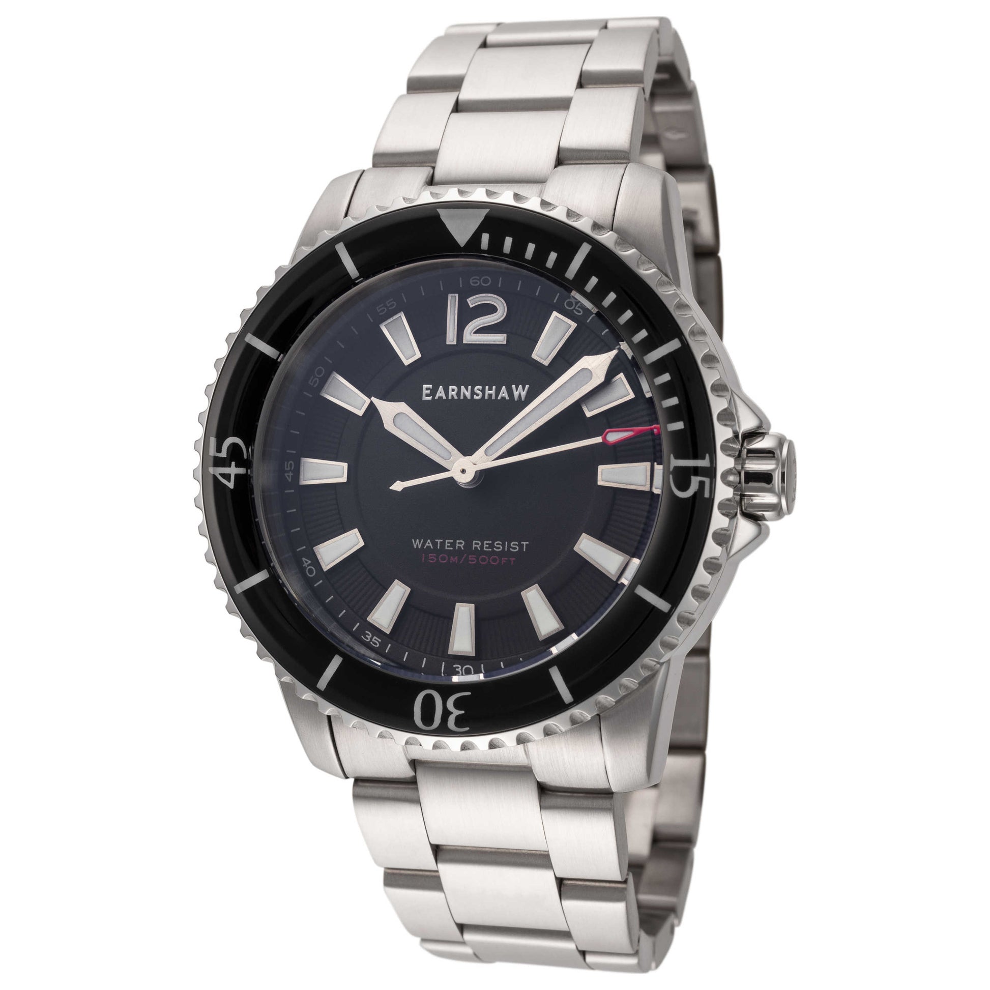 Front view of Thomas Earnshaw Admiral Harvey Men's Quartz Watch ES-8180-11