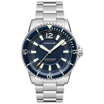 Front view of Thomas Earnshaw Admiral Harvey Men's Quartz Watch ES-8180-22