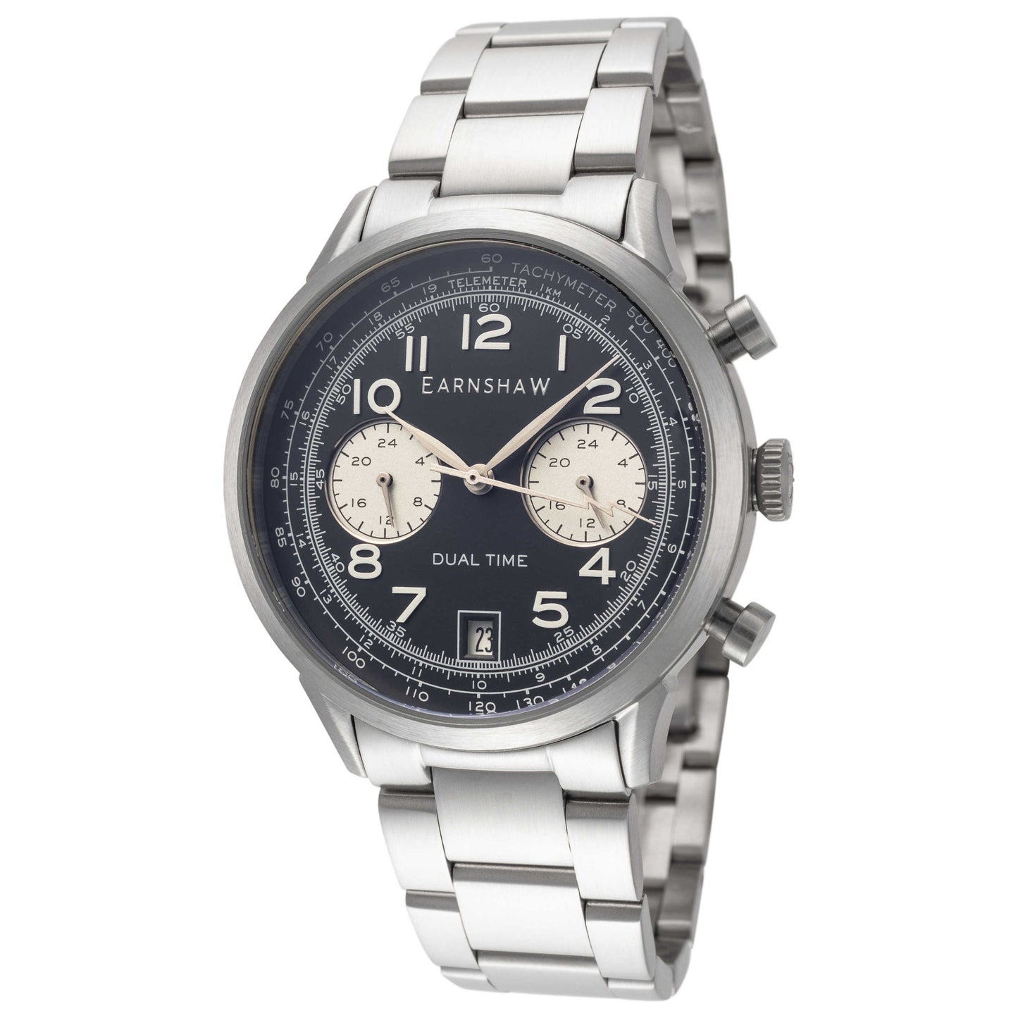 Front view of Thomas Earnshaw Ampere Men's Quartz Watch ES-8186-11