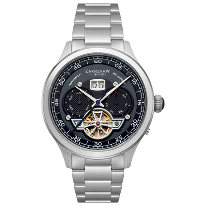 Front view of Thomas Earnshaw Baron Men's Automatic Watch ES-8187-11