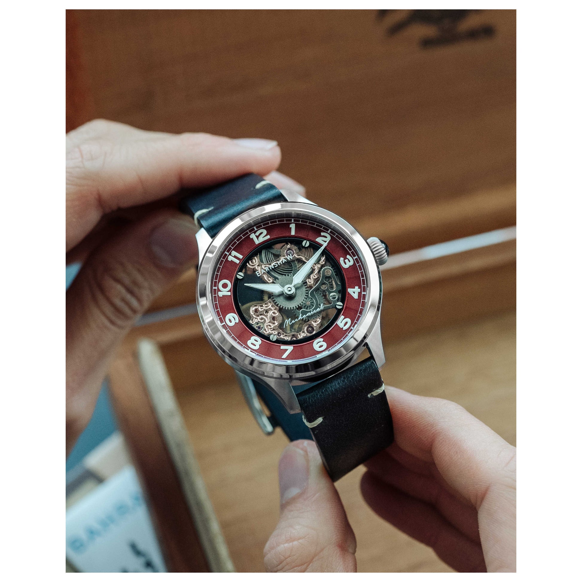 Thomas Earnshaw Baron Men's Manual-Wind Watch ES-8189-03 - Image #5