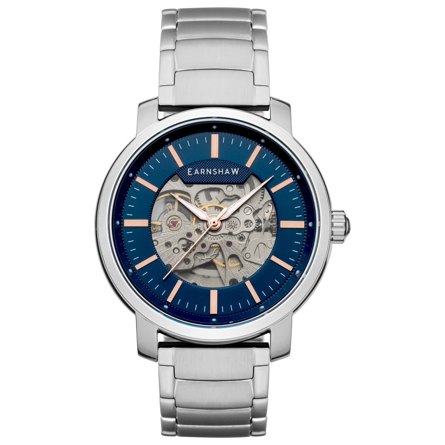 Front view of Thomas Earnshaw New Holland Men's Automatic Watch ES-8214-22