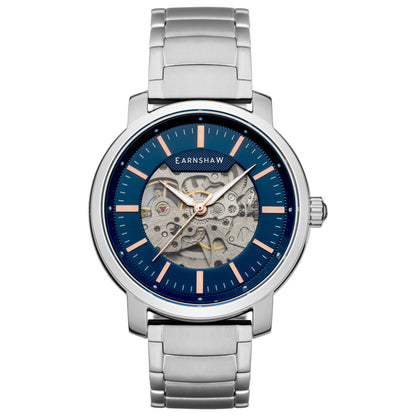 Front view of Thomas Earnshaw New Holland Men's Automatic Watch ES-8214-22