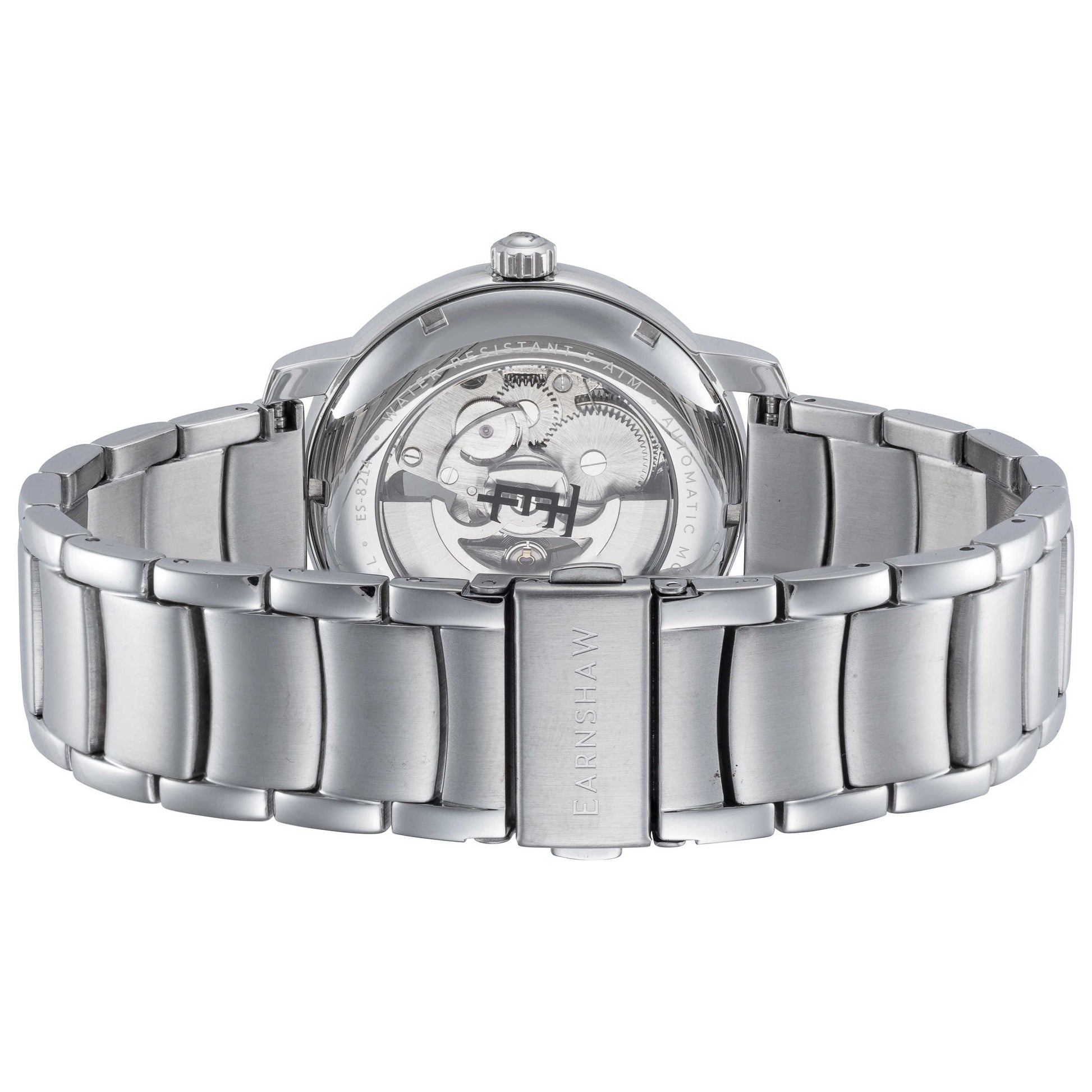 Back view of Thomas Earnshaw New Holland Men's Automatic Watch ES-8214-33