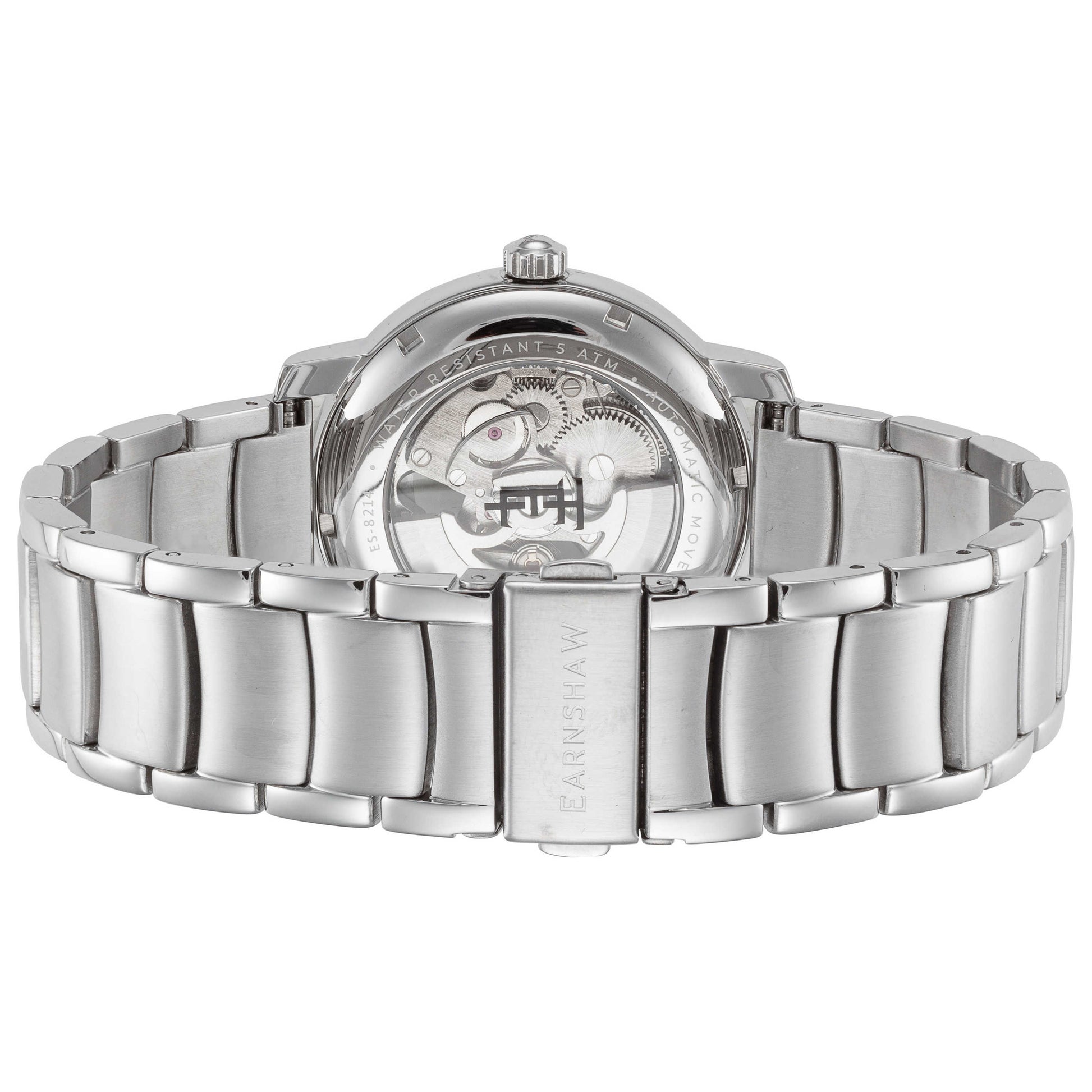 Back view of Thomas Earnshaw New Holland Men's Automatic Watch ES-8214-44