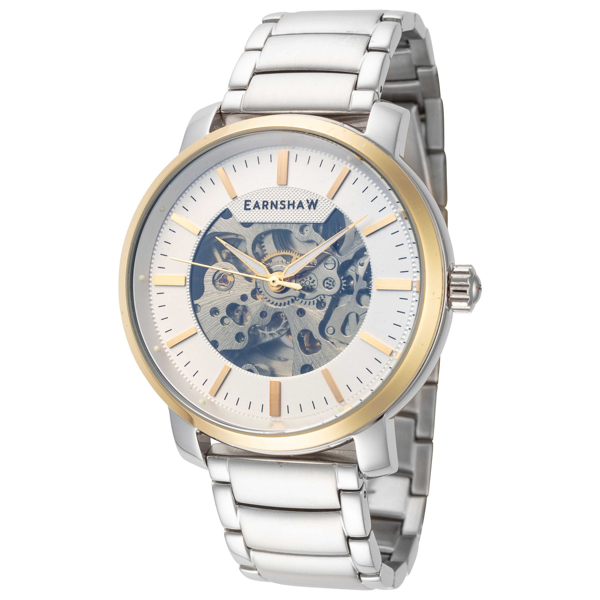 Front view of Thomas Earnshaw New Holland Men's Automatic Watch ES-8214-55