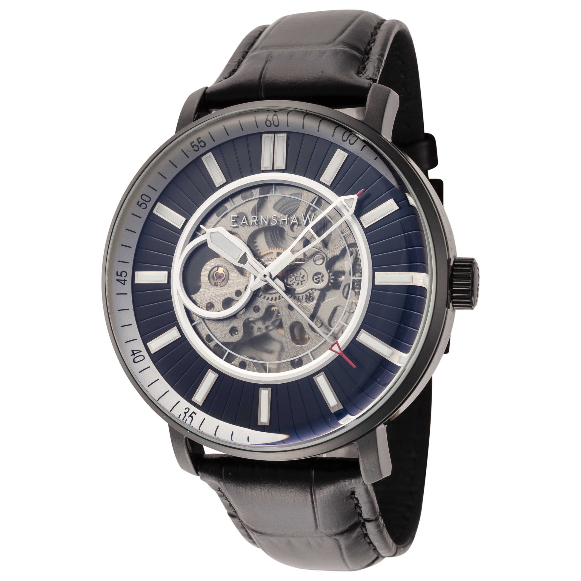 Front view of Thomas Earnshaw Port Jackson Men's Automatic Watch ES-8215-03