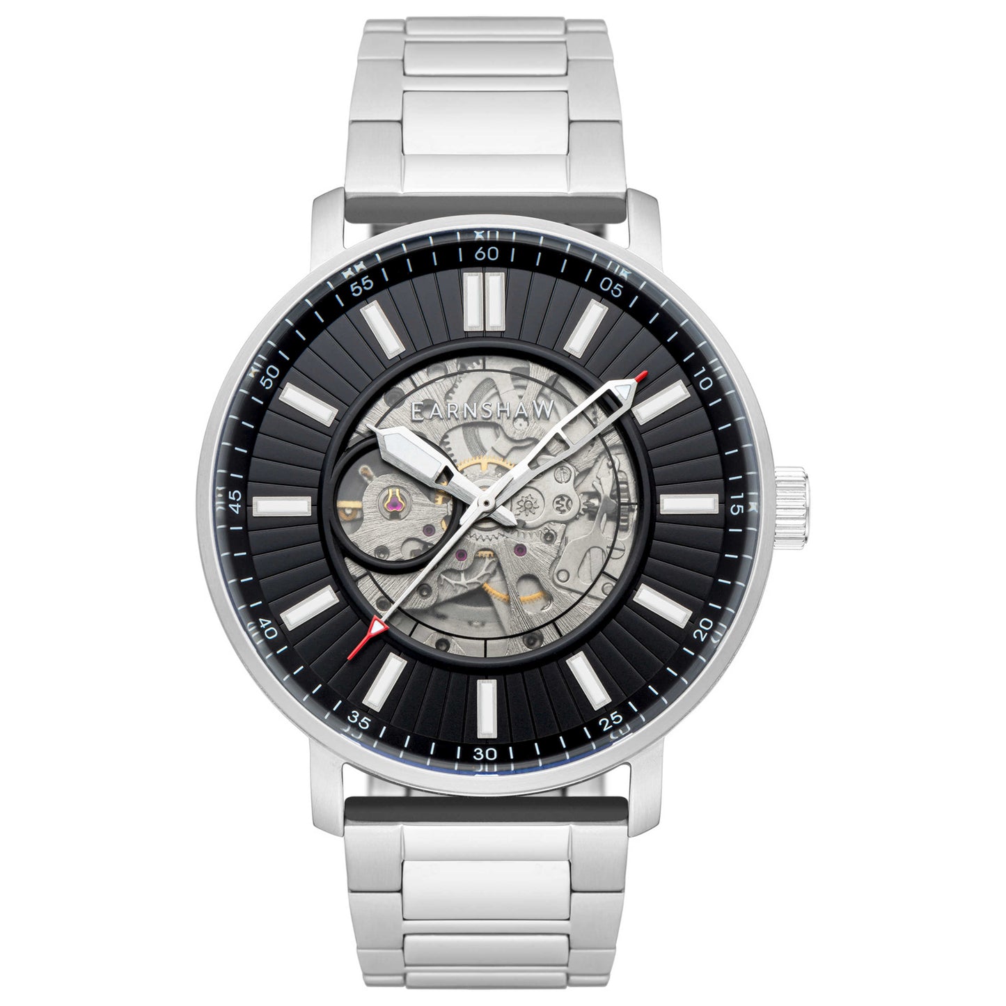 Front view of Thomas Earnshaw Port Jackson Men's Automatic Watch ES-8215-11