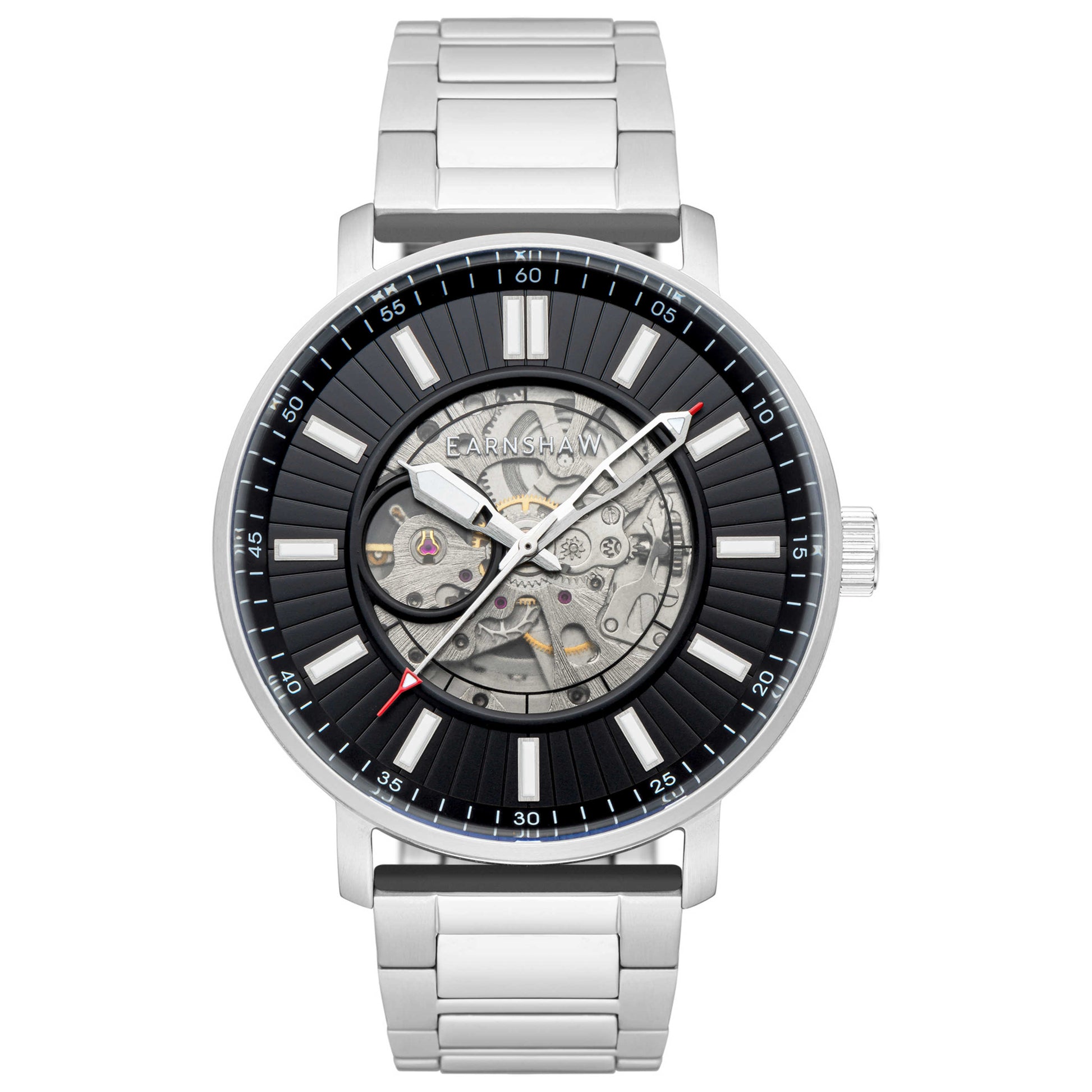 Front view of Thomas Earnshaw Port Jackson Men's Automatic Watch ES-8215-11