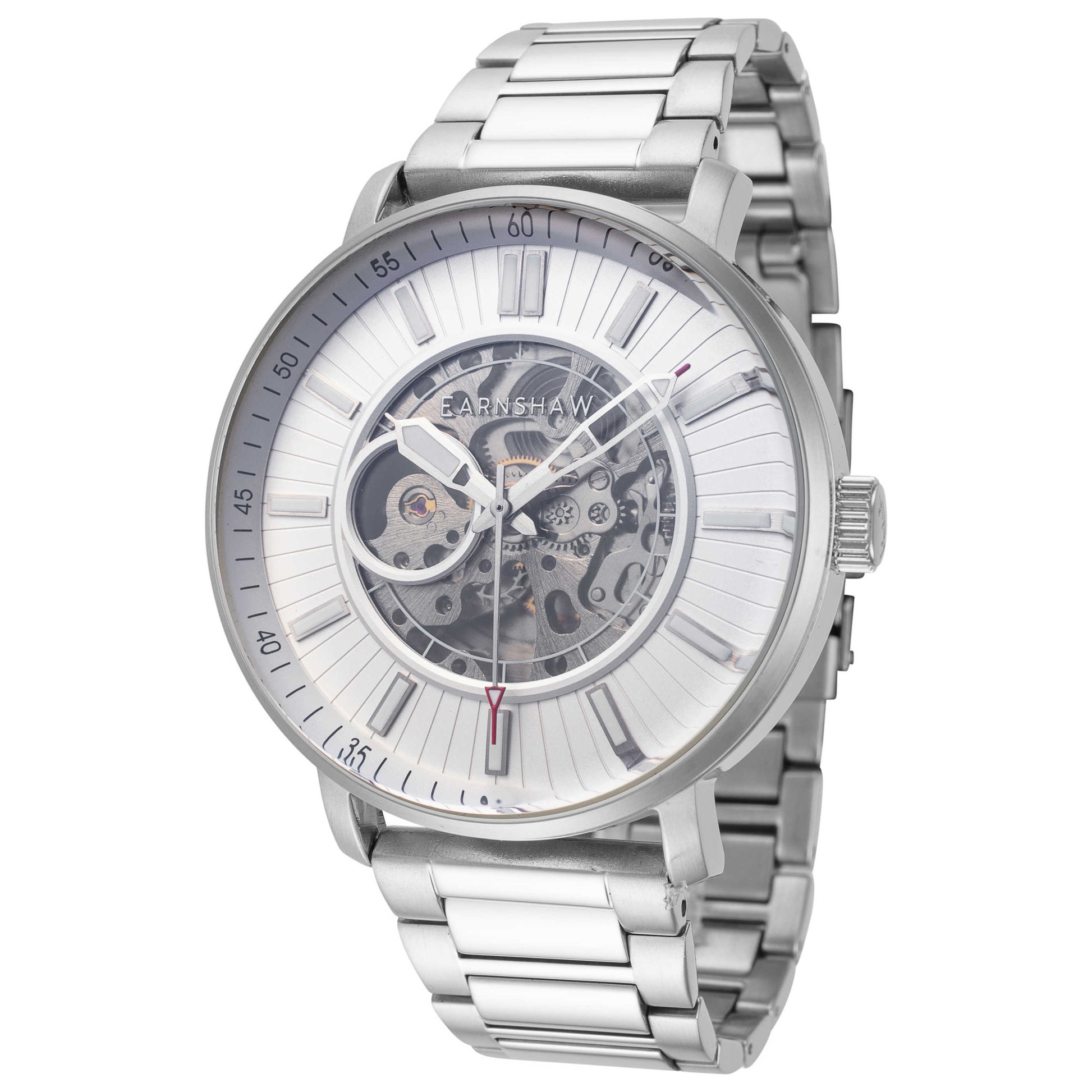 Front view of Thomas Earnshaw Port Jackson Men's Automatic Watch ES-8215-33