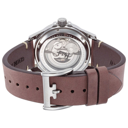 Back view of Thomas Earnshaw Murray Skeleton Men's Automatic Watch ES-8217-01