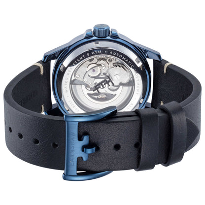 Back view of Thomas Earnshaw Murray Skeleton Men's Automatic Watch ES-8217-04