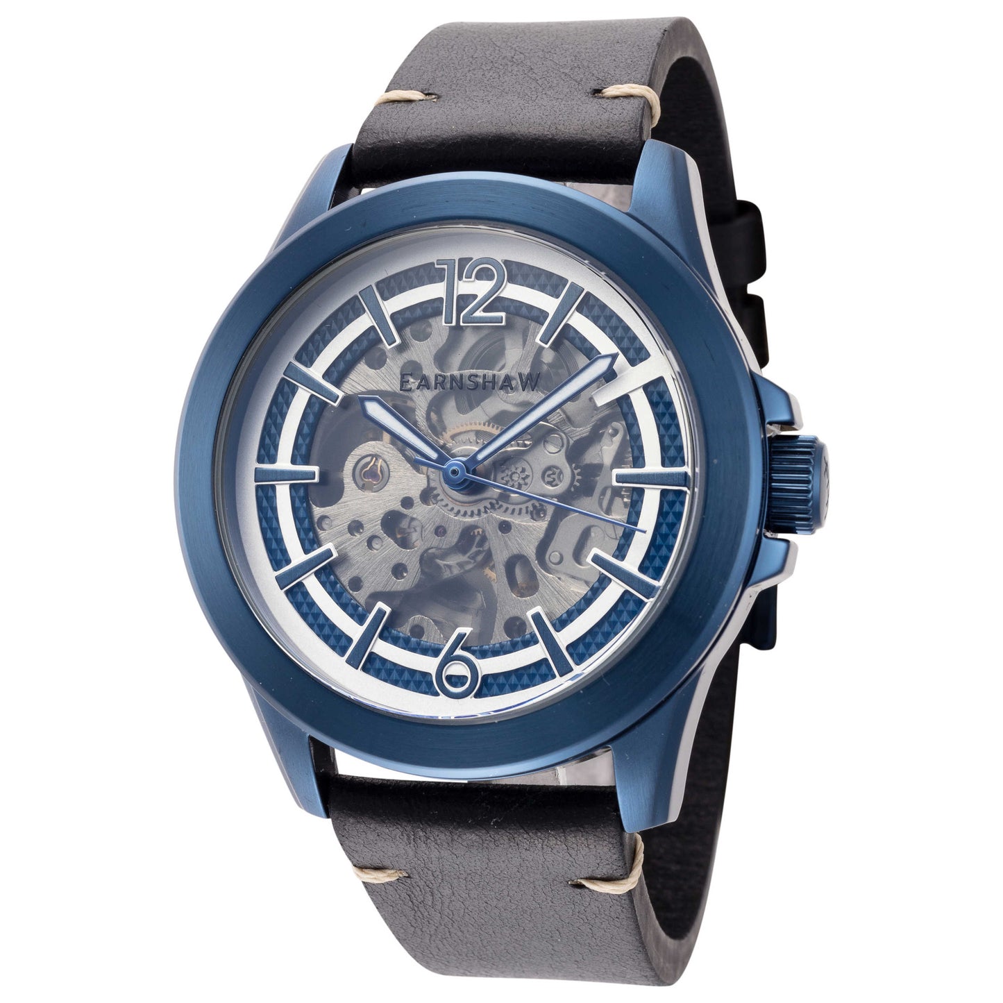 Front view of Thomas Earnshaw Murray Skeleton Men's Automatic Watch ES-8217-04