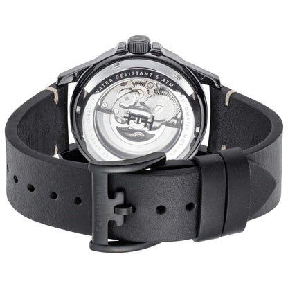 Back view of Thomas Earnshaw Murray Skeleton Men's Automatic Watch ES-8217-05