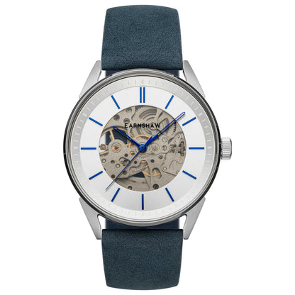 Front view of Thomas Earnshaw Bayshore Skeleton Men's Automatic Watch ES-8218-02