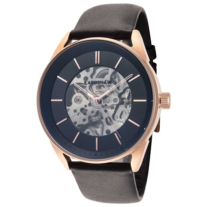 Front view of Thomas Earnshaw Bayshore Skeleton Men's Automatic Watch ES-8218-04