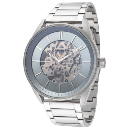 Front view of Thomas Earnshaw Bayshore Skeleton Men's Automatic Watch ES-8218-11