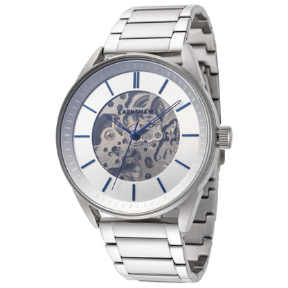 Front view of Thomas Earnshaw Bayshore Skeleton Men's Automatic Watch ES-8218-44