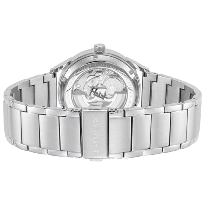 Back view of Thomas Earnshaw Bayshore Skeleton Men's Automatic Watch ES-8218-55