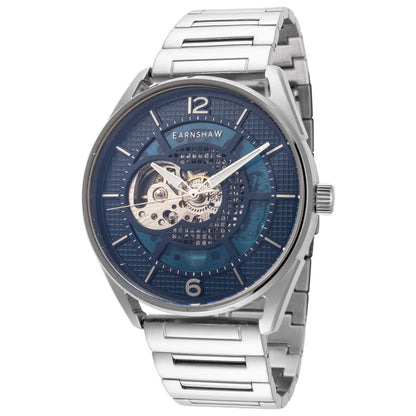 Front view of Thomas Earnshaw Sandy Point Skeleton Men's Automatic Watch ES-8219-22