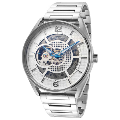 Front view of Thomas Earnshaw Sandy Point Skeleton Men's Automatic Watch ES-8219-33