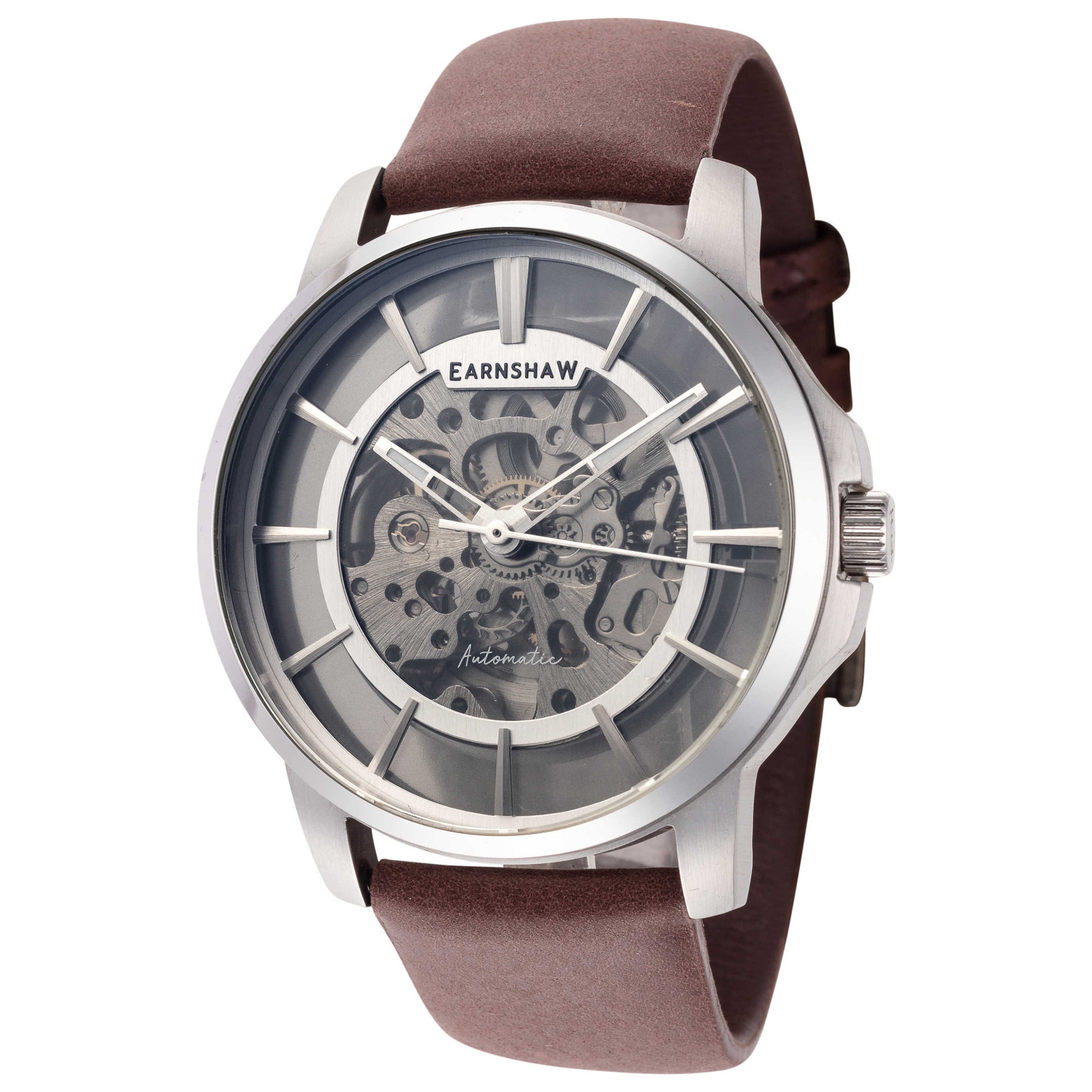 Front view of Thomas Earnshaw Horizon Skeleton Men's Automatic Watch ES-8220-01