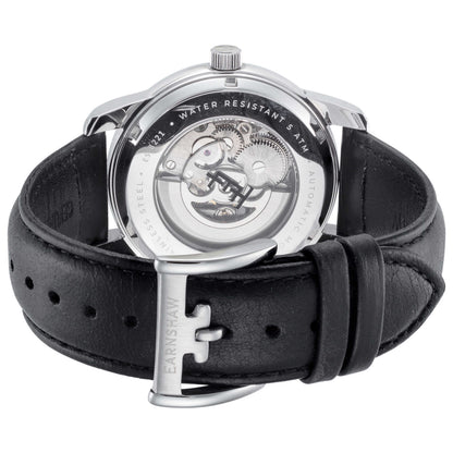 Back view of Thomas Earnshaw Radius Skeleton Men's Automatic Watch ES-8221-01